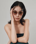 【Frey】ボストン伊達メガネ