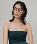 【Frey】ボストン伊達メガネ