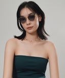 【Frey】ボストン伊達メガネ