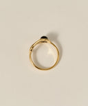 Gemstone Open Frame Ring［Silver925］