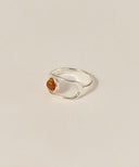Gemstone Open Frame Ring［Silver925］