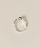 Gemstone Open Frame Ring［Silver925］