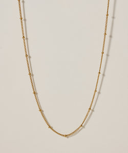 Glitter Chain Necklace［Stainless］