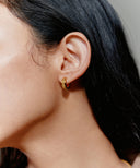 Hinged Lunar Dust Hoop Pierce［Stainless］