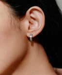 Hinged Lunar Dust Hoop Pierce［Stainless］