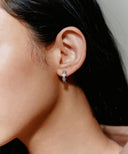 Hinged Lunar Dust Hoop Pierce［Stainless］