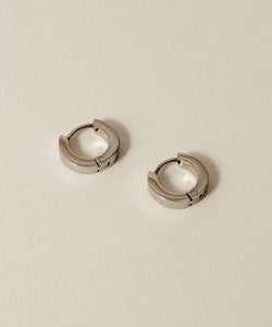 Open Hoop Ear Cuff［Stainless］（両耳分） & Hinged Mini Hoop Pierce［Stainless］