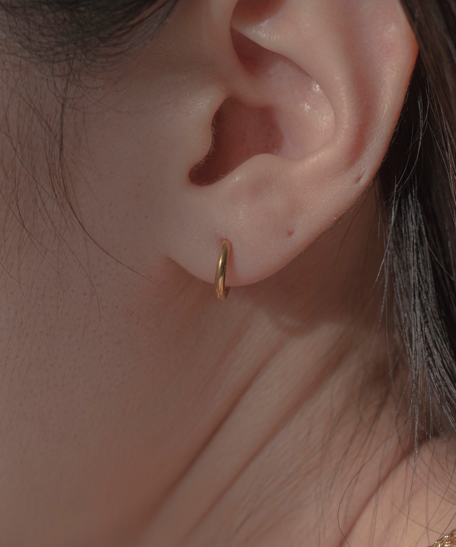 Hinged Thin Hoop Pierce［Stainless］ | 大人のメンズピアス通販