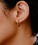 Hinged Twist Hoop Pierce［Stainless］