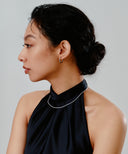 Hinged Twist Hoop Pierce［Stainless］