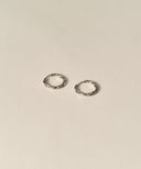 Hinged Twist Hoop Pierce［Stainless］