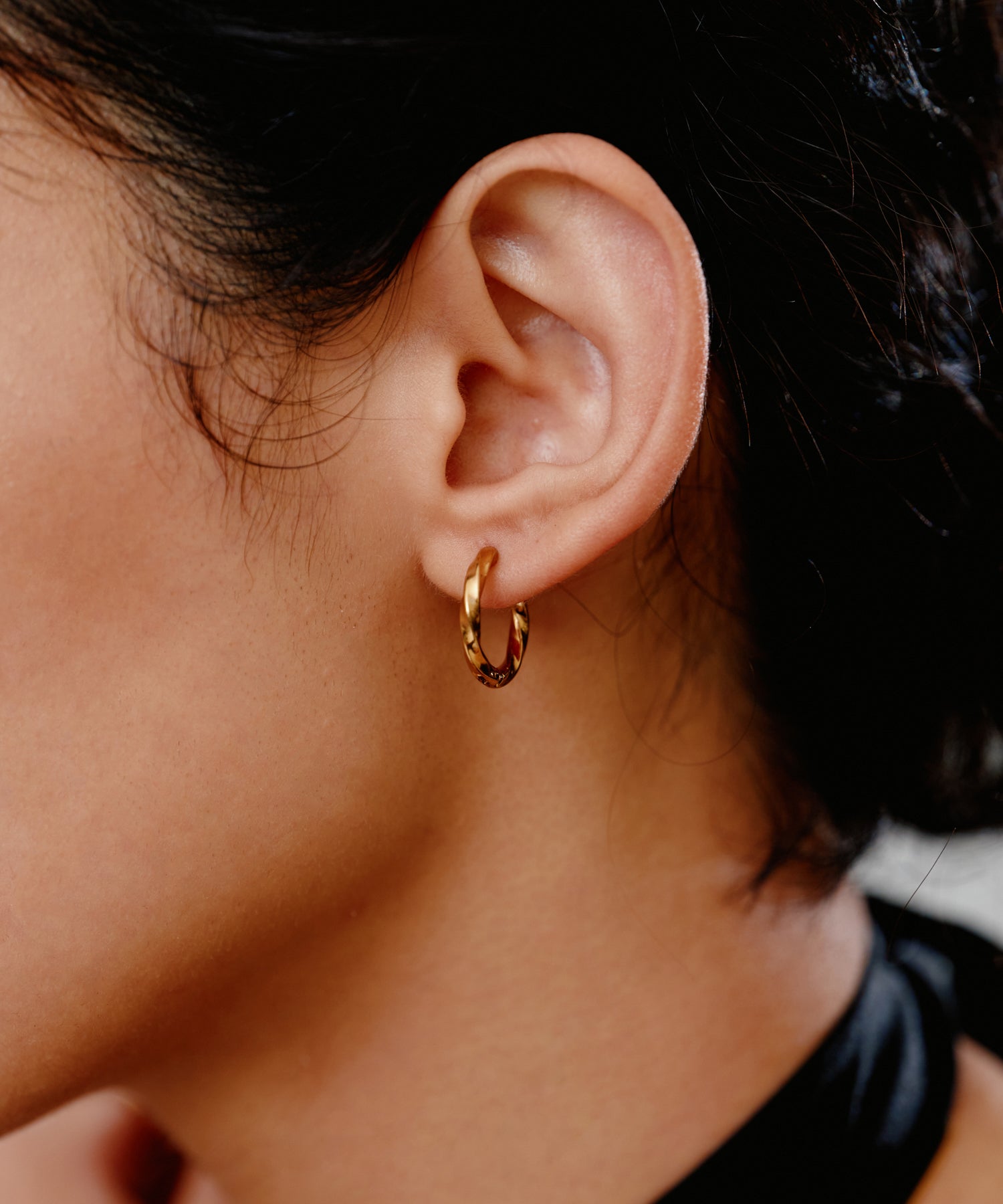 Hinged Twist Hoop Pierce［Stainless］ | novice（ノーヴィス）公式