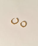 Hinged Twist Hoop Pierce［Stainless］