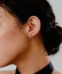 Hinged Twist Hoop Pierce［Stainless］