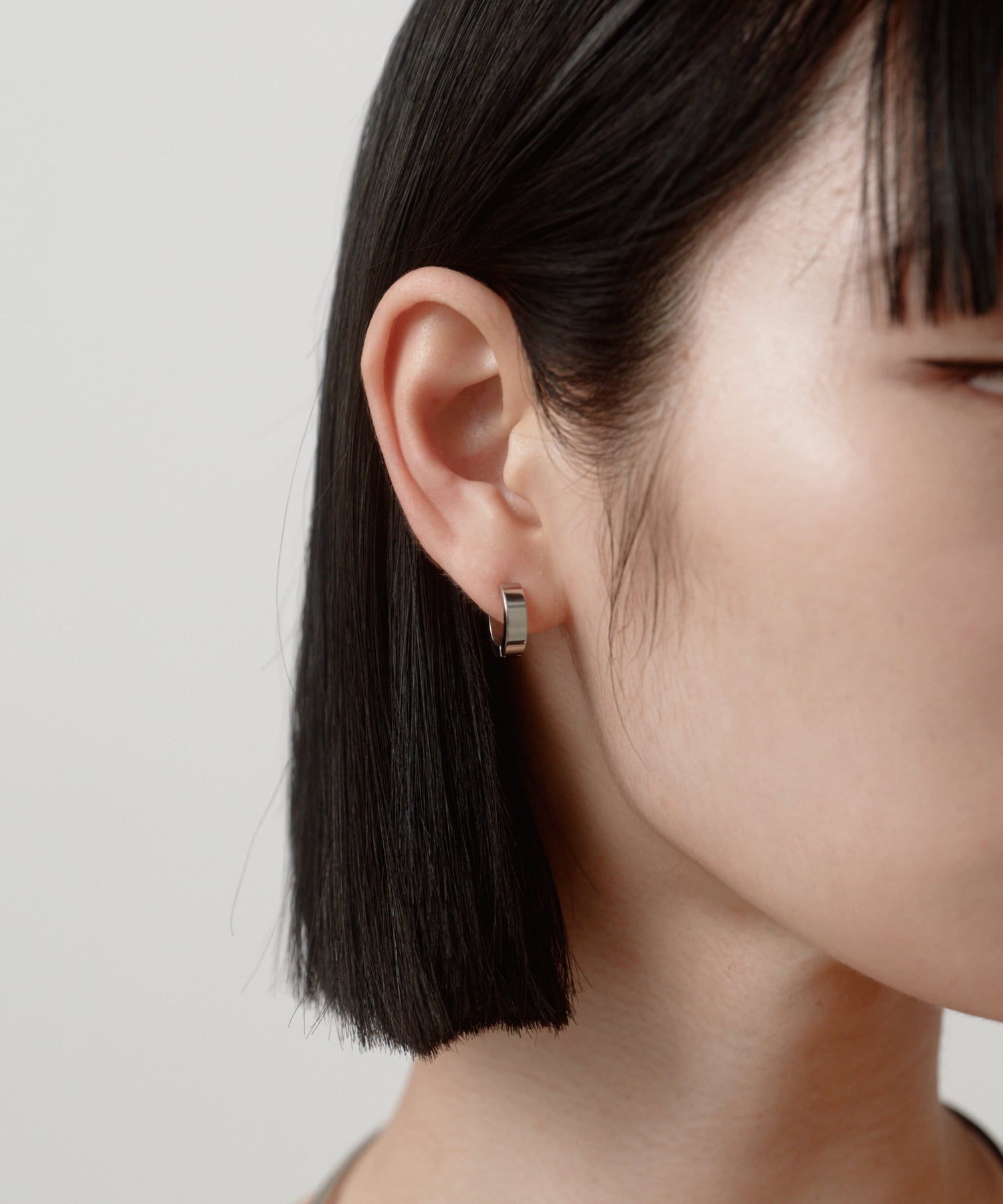 Hoop Earring［Stainless］ | 大人のための毎日使えるイヤリング通販
