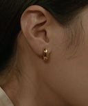 Mini Oval Earring 