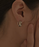 Mini Oval Earring 
