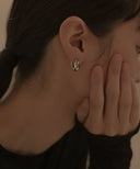 Mini Oval Earring 