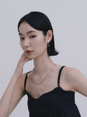 Jujube Ball Chain Necklace［Stainless］
