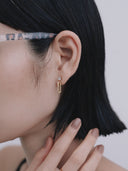 Linear Stone Pierce［Stainless］