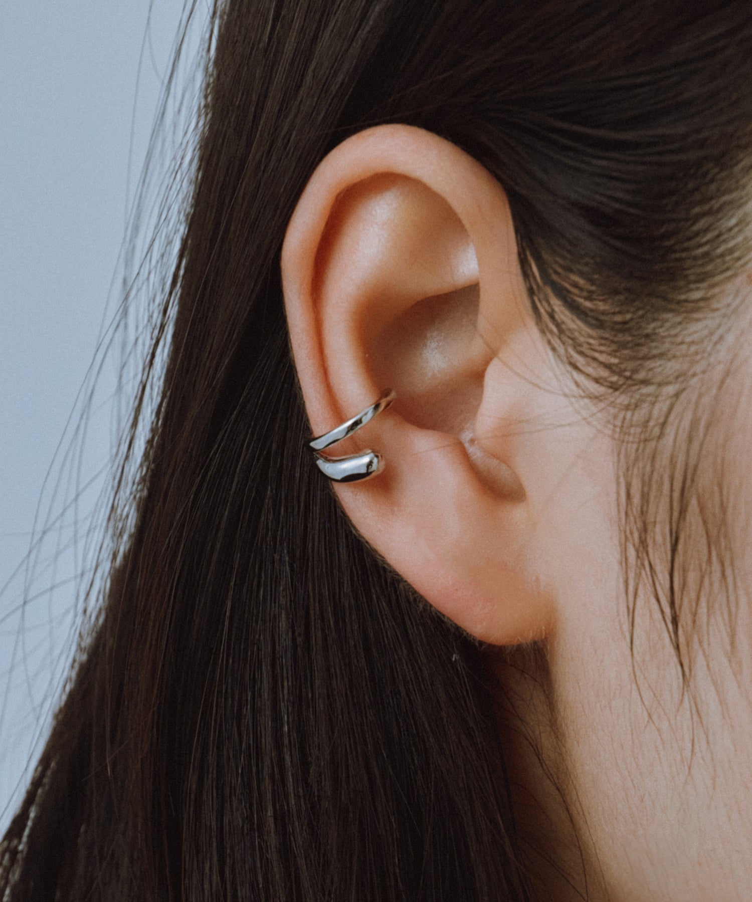 Mini Double Nuance Ear Cuff | 大人のための毎日使えるイヤーカフ通販