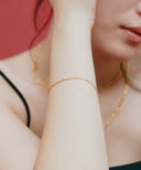 Mixed Link Chain Bracelet［Silver925］