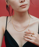 Mixed Link Chain Necklace［Silver925］