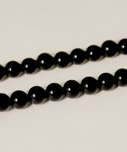 Onyx Ball Necklace[Stainless] 