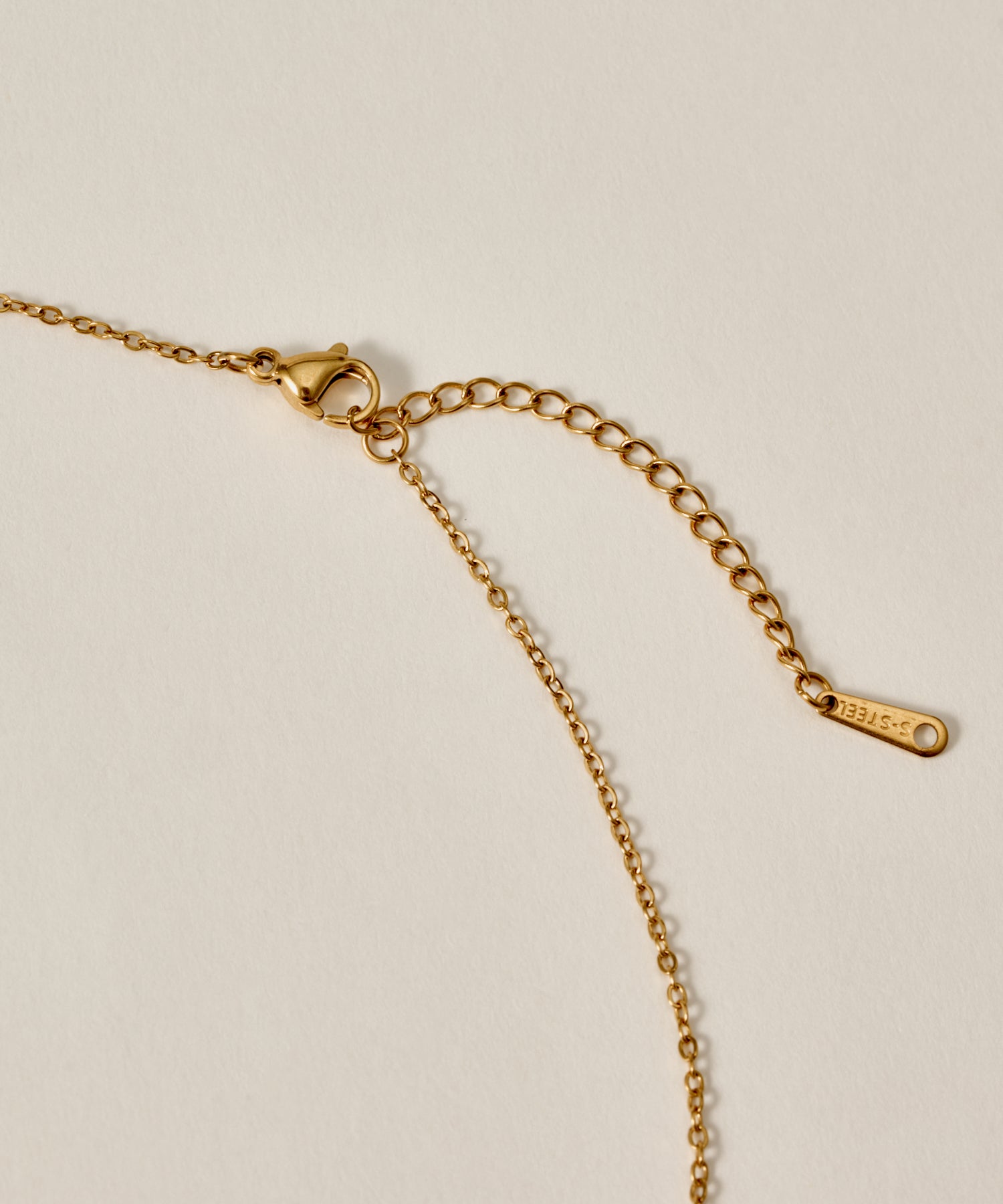 Onyx Pendant Necklace［Stainless］ | 大人の毎日使えるネックレス