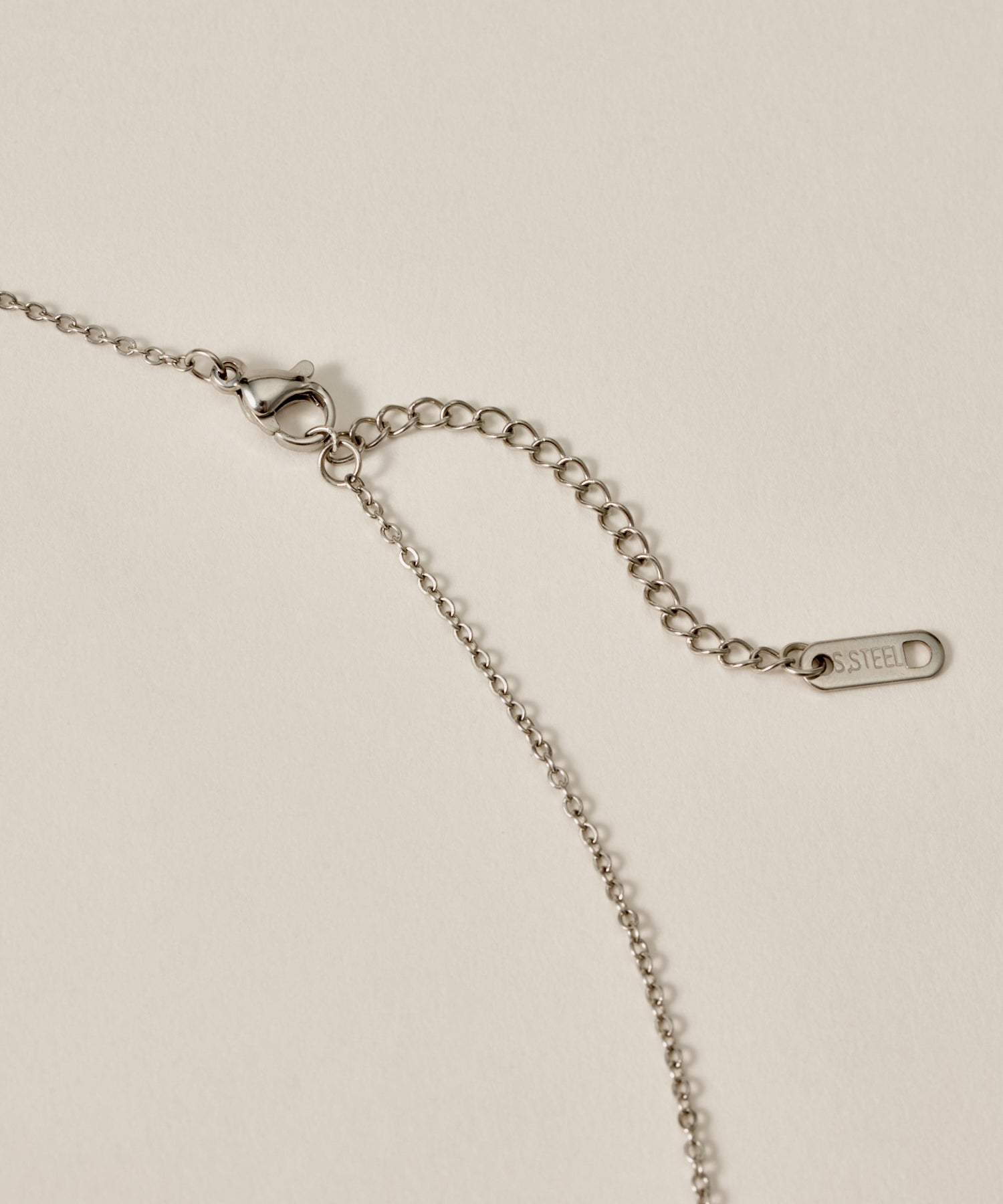 Onyx Pendant Necklace［Stainless］ | 大人の毎日使えるネックレス