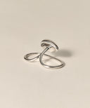 Orbit Double Finger Ring［Stainless］