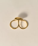 Orbit Double Finger Ring［Stainless］