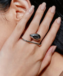 Orbit Double Finger Ring［Stainless］