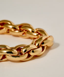 Oval Chain Bracelet［Stainless］