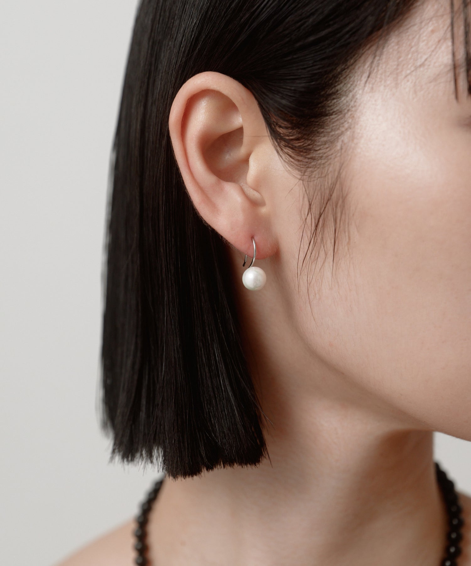専用 ピアス Pearl Hook Pierce［Stainless］ | 大人のための毎日使えるピアス通販