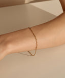 Petal Chain Bracelet［Stainless］