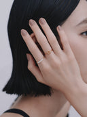 Petite Pearl Ring［Stainless］