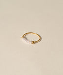 Petite Pearl Ring［Stainless］