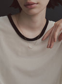 Petite Pearl Necklace［Stainless］