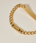 Plate Chain Bracelet[Stainless] 