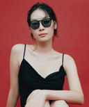 【Quinn】 ウェリントンサングラス