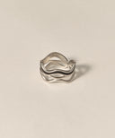 Ripple Open Ring［Stainless］