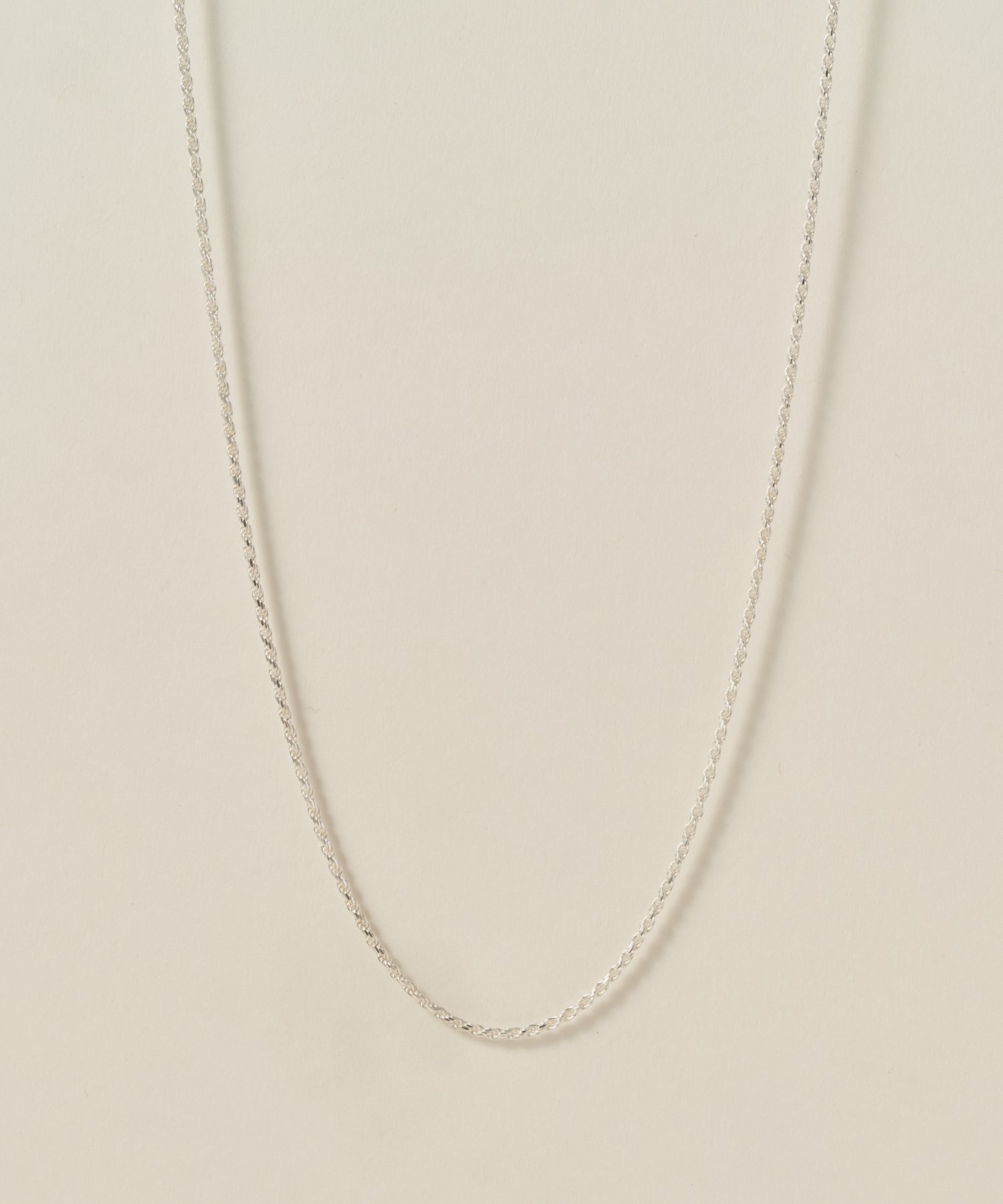 Rope Chain Necklace［Silver925］ | novice（ノーヴィス）公式