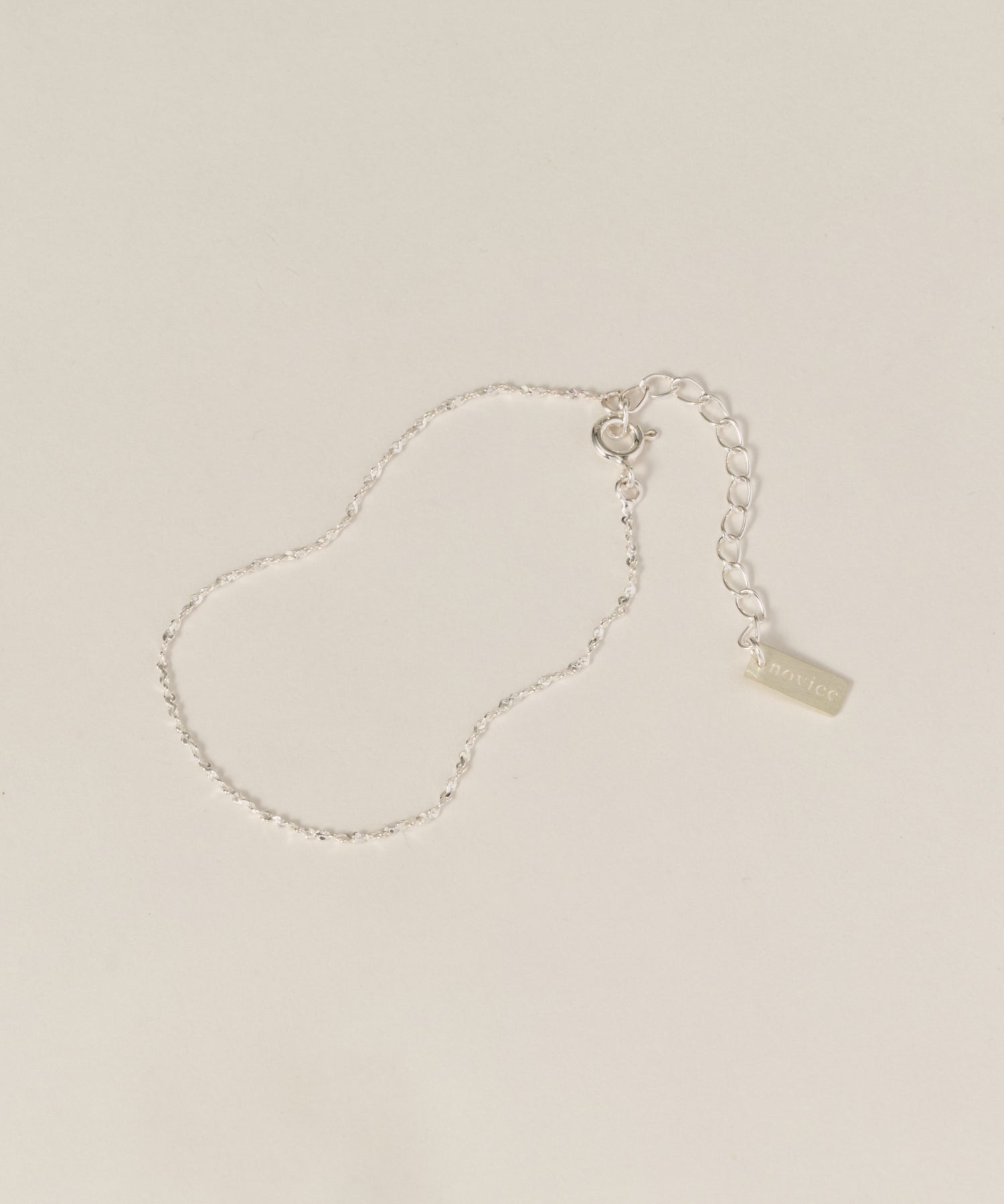 Screw Chain Bracelet［Silver925］ | novice（ノーヴィス）公式