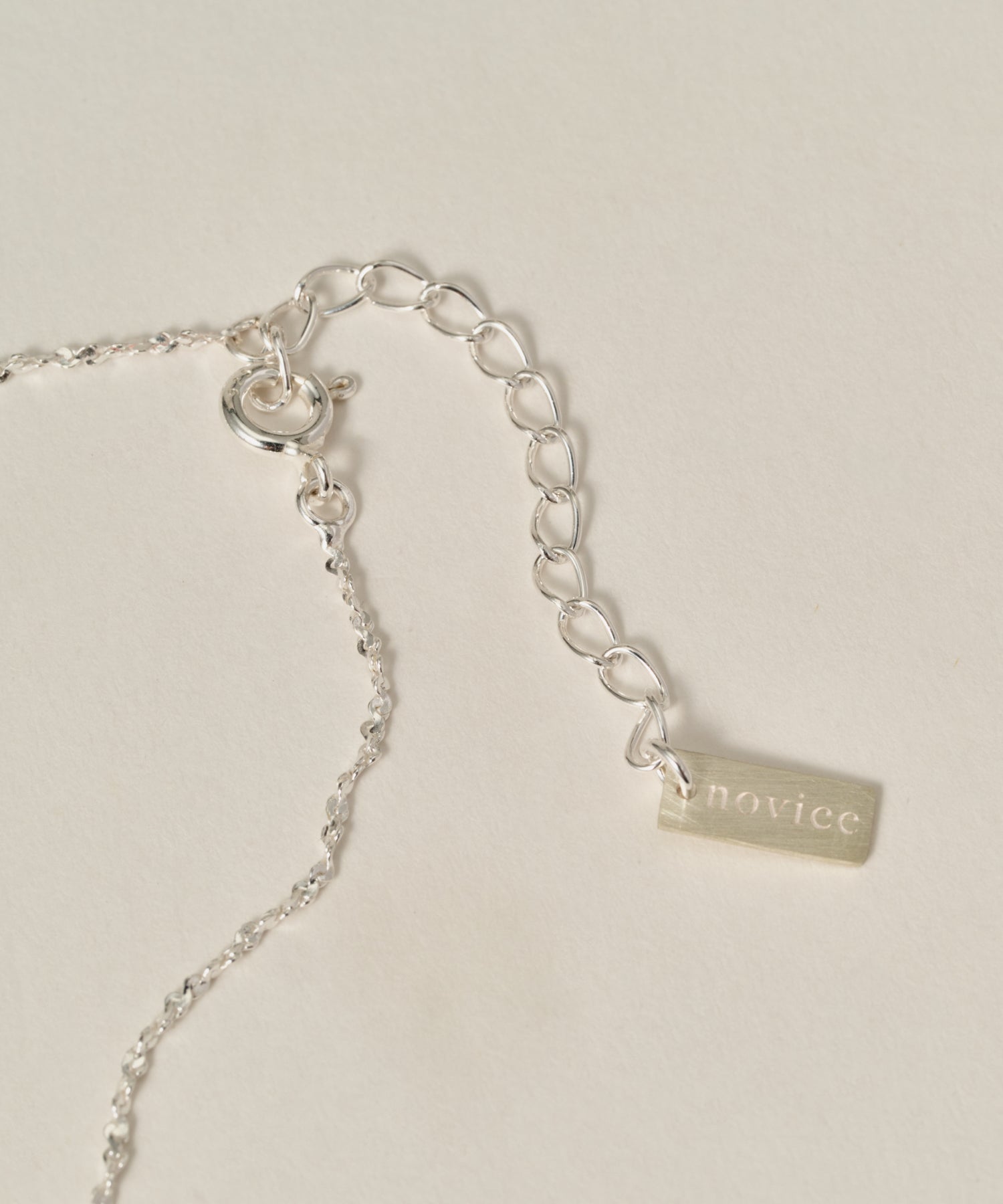 Screw Chain Bracelet［Silver925］ | novice（ノーヴィス）公式