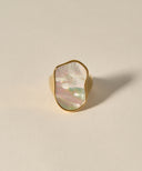 Shell Signet Ring［Stainless］