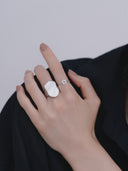 Shell Signet Ring［Stainless］