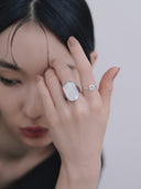 Shell Signet Ring［Stainless］