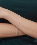 Simple Narrow Bracelet［Silver925］