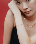 Simple Narrow Bracelet［Silver925］